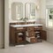James Martin Vanities 60'' Double Vanity, Mid-Century Walnut 424-V60D-WLT - alternate 7